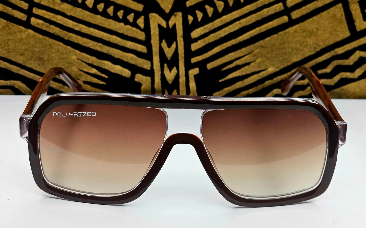 Pasifika-Lima Aviator Shades (Brown/Brown)