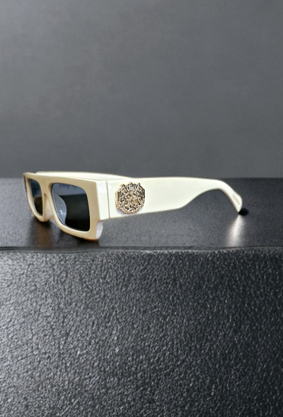 Tongan Shield Rectangular (White)