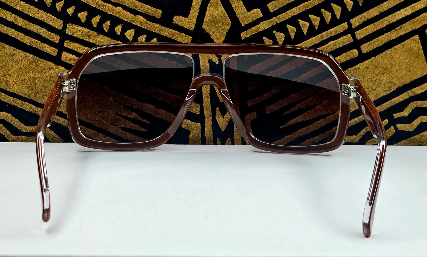 Pasifika-Lima Aviator Shades (Brown/Brown)