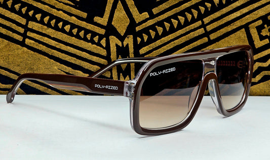Pasifika-Lima Aviator Shades (Brown/Brown)