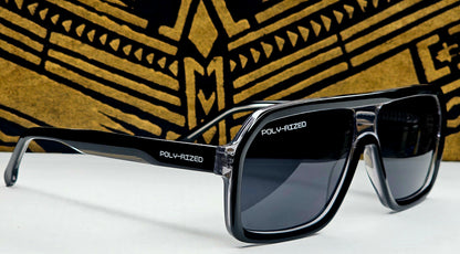 Pasifika-Lima Aviator Shades (Black/Dark)
