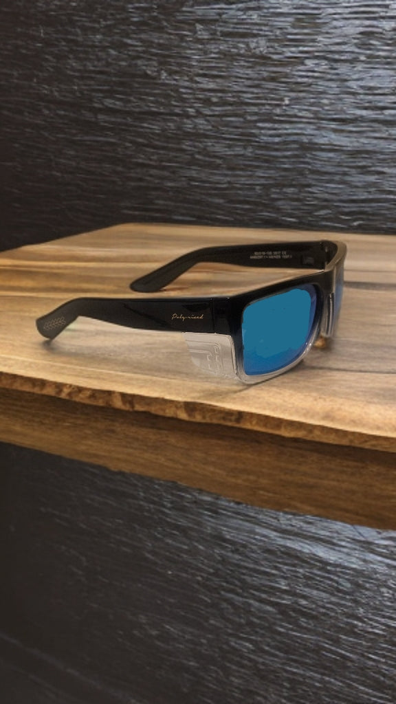 SideBlock Safety Shades (Blue)