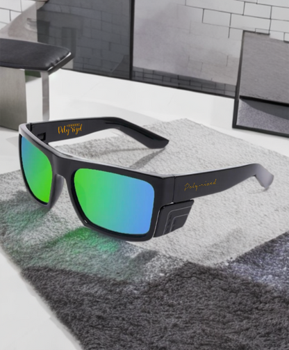 SideBlock Safety Shades (Green)